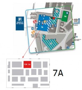 Kliknij, aby zobaczyć lokalizację stoiska TIM SA Kliknij, aby zobaczyć lokalizację stoiska TIM SA