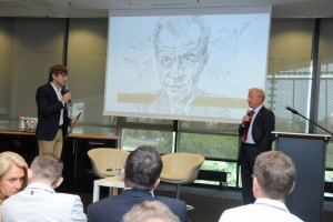 Krzysztof Folta (z prawej) i Paweł Oksanowicz, jeden z prowadzących Forum Brandingu Krzysztof Folta (z prawej) i Paweł Oksanowicz, jeden z prowadzących Forum Brandingu