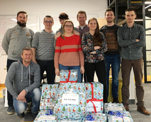 Szlachetna Paczka przygotowana w ramach programu wolontariatu pracowniczego